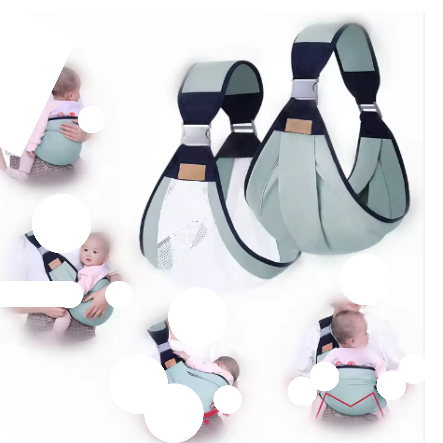 Baby sling baby carrier newborn ergonomic design