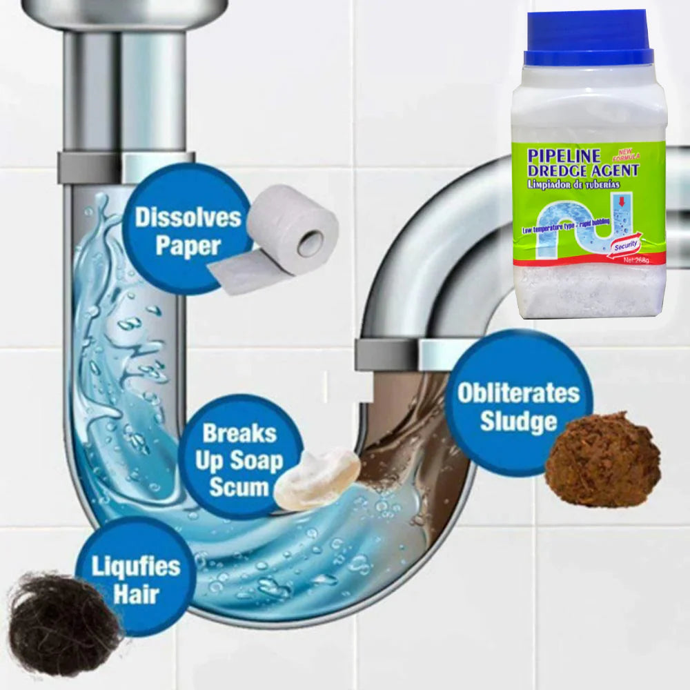 Pipeline Dredge Agent Low Temperature Formula Rapid Bubbling