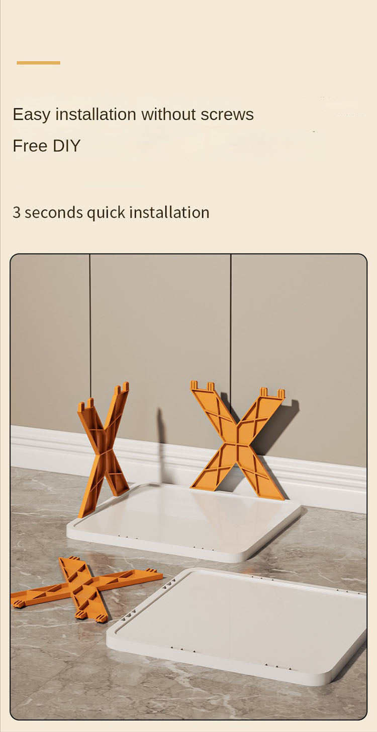 5-Layer Foldable X Shape Shoe Rack