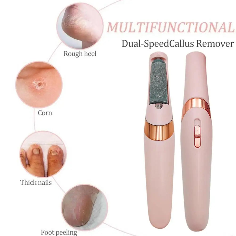 Rechargeable Electric Foot Grinder – Callus Remover & Dead Skin Scrubber for Heels & Feet