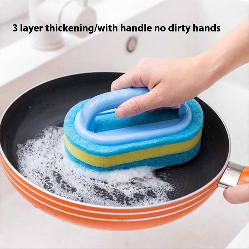 Magic Cleaning Sponge with Handle