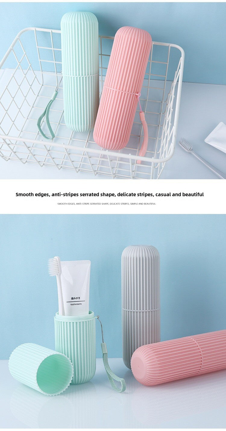 Portable Toothbrush & Toothpaste Travel Case