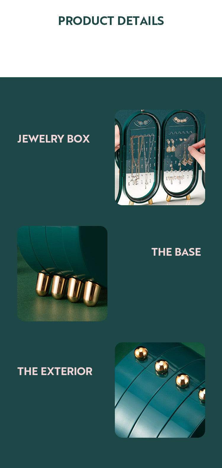 Foldable Jewelry Organizer