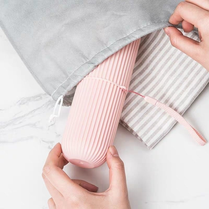 Portable Toothbrush & Toothpaste Travel Case