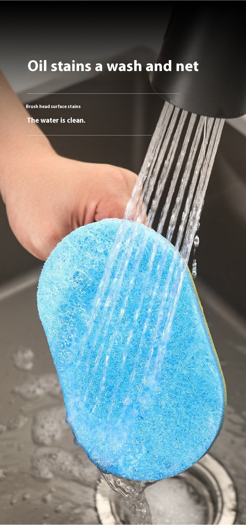 Magic Cleaning Sponge with Handle