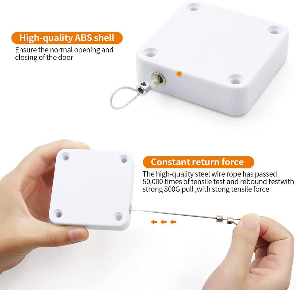 Punch-Free Automatic Sensor Door Closer