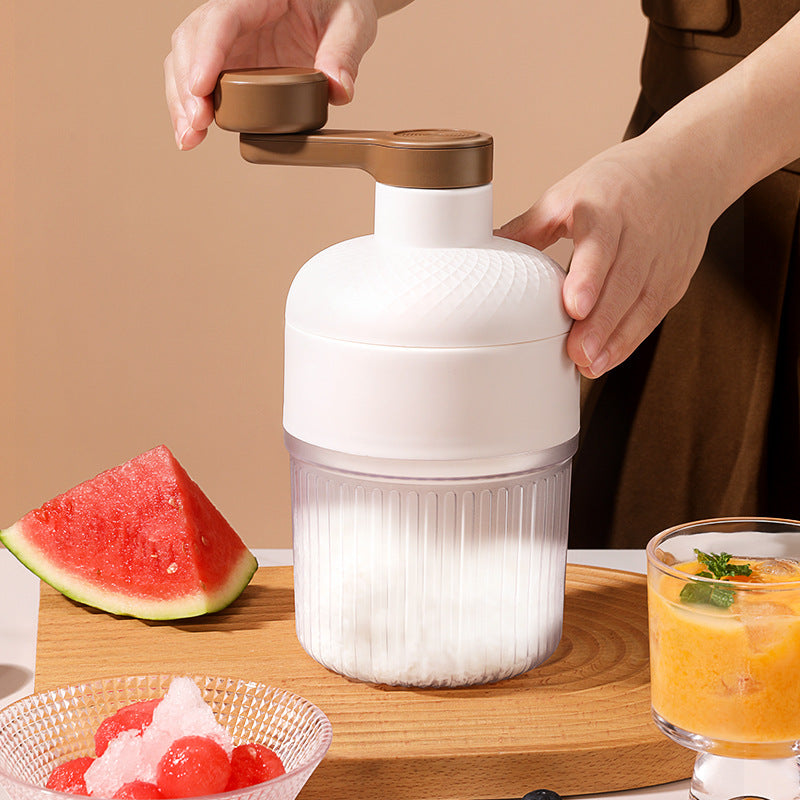 Manual Ice Crusher & Shaver Machine
