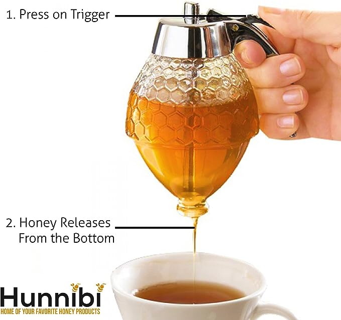 Honey dispenser jar