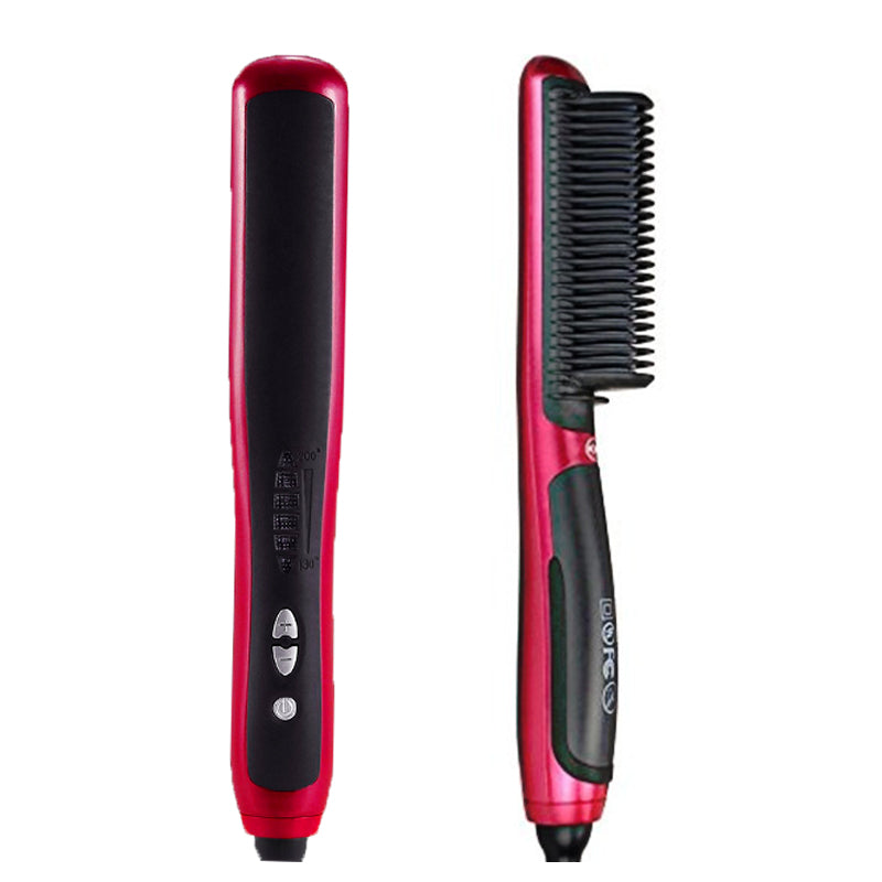 Professional Electric Hair Straightener Brush