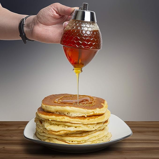 Honey dispenser jar