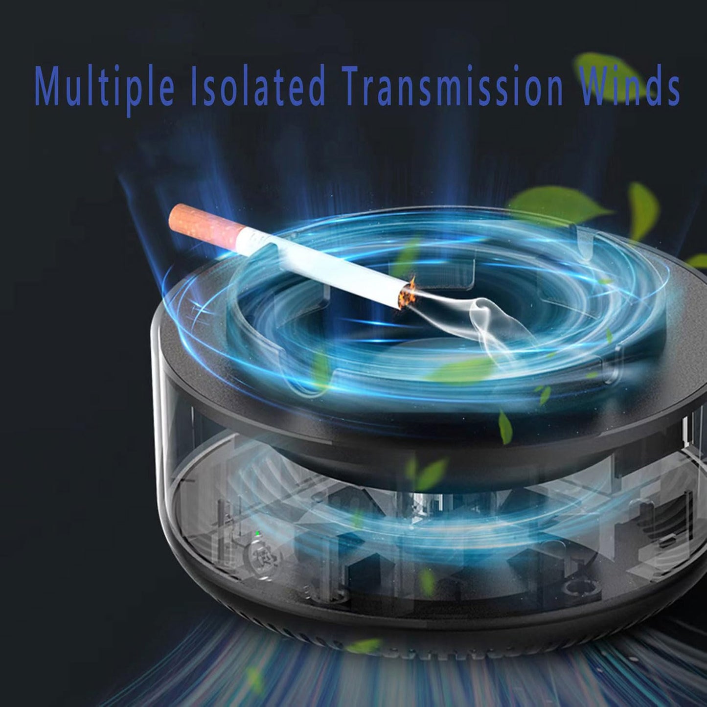 2-in-1 Electric Ashtray Air Purifier