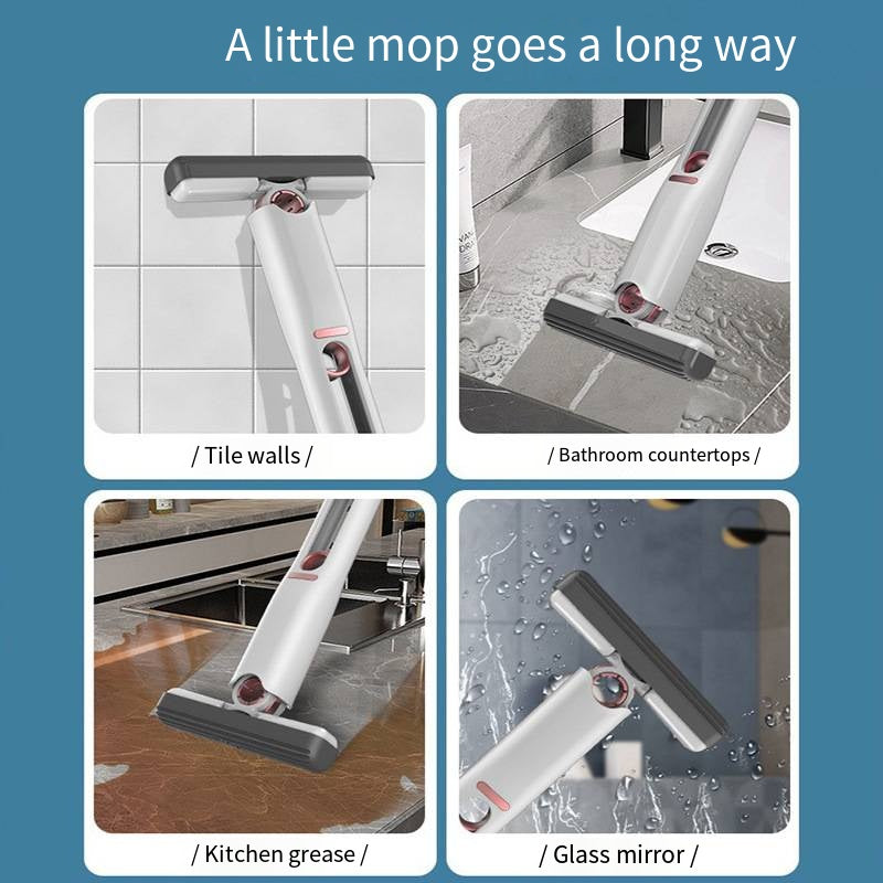 Mini Portable Foldable Mop for Easy Clean & Wipe