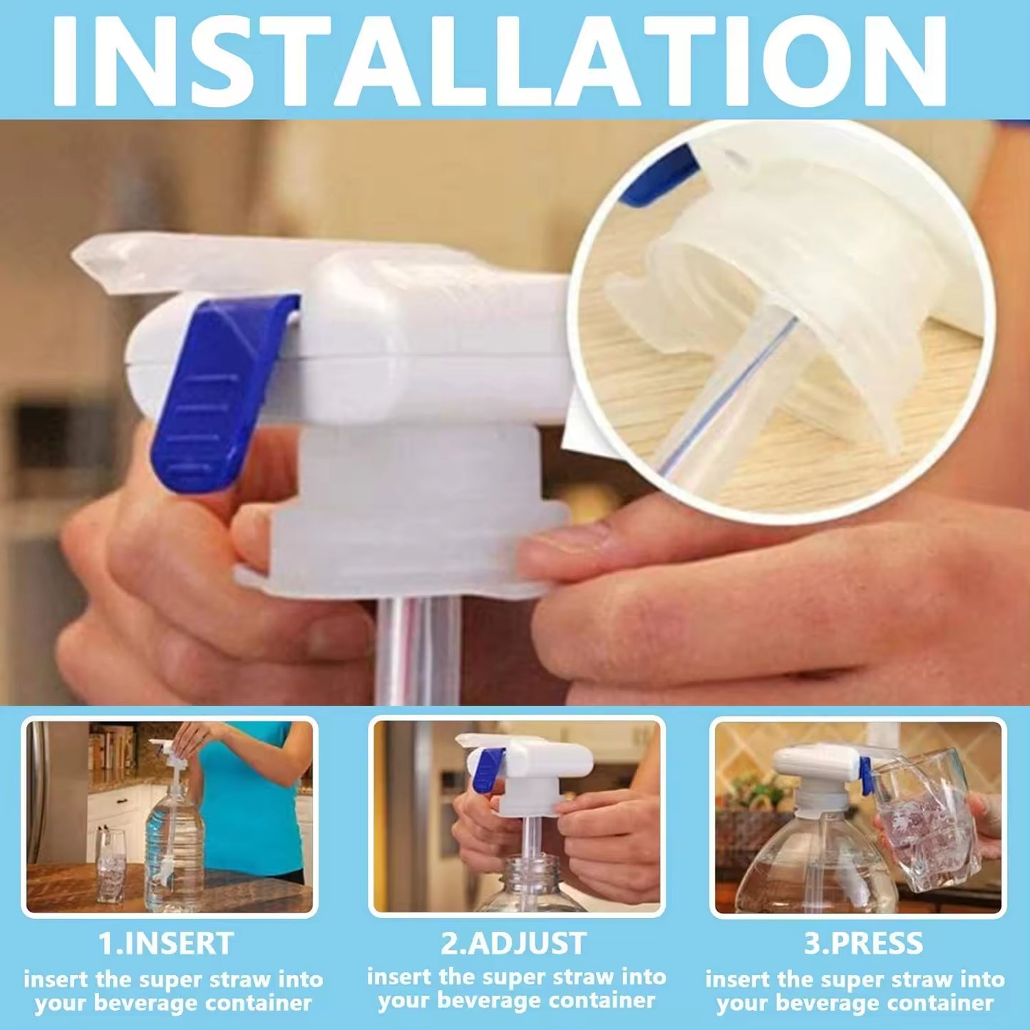 The Magic Tap Automatic Drink Dispenser Tap