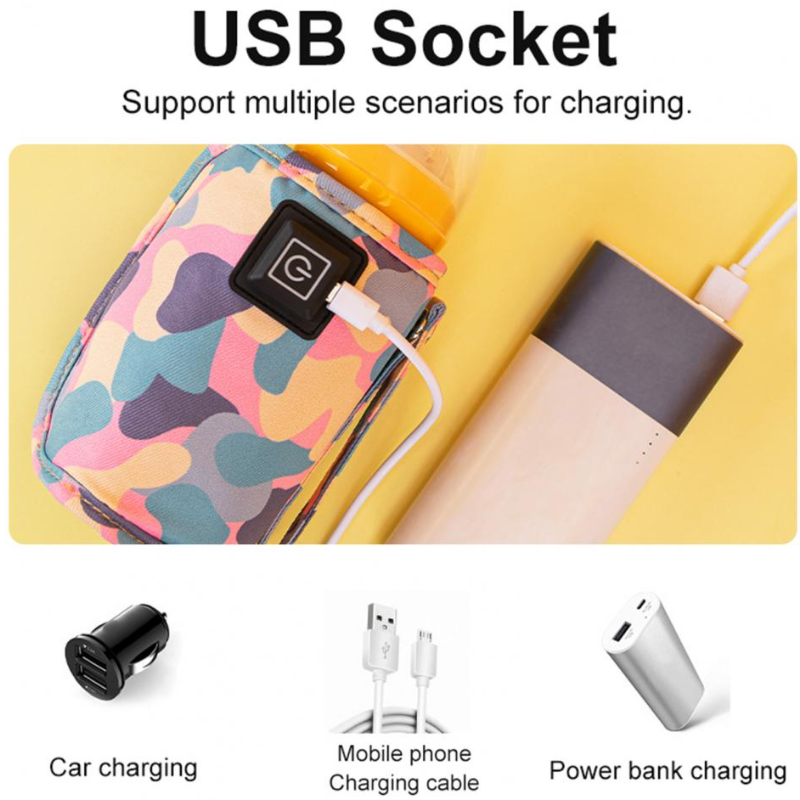 USB Portable Feeder Bottle Warmer