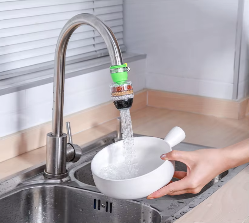 Filter Faucet With Beans – Tap Water Purifier