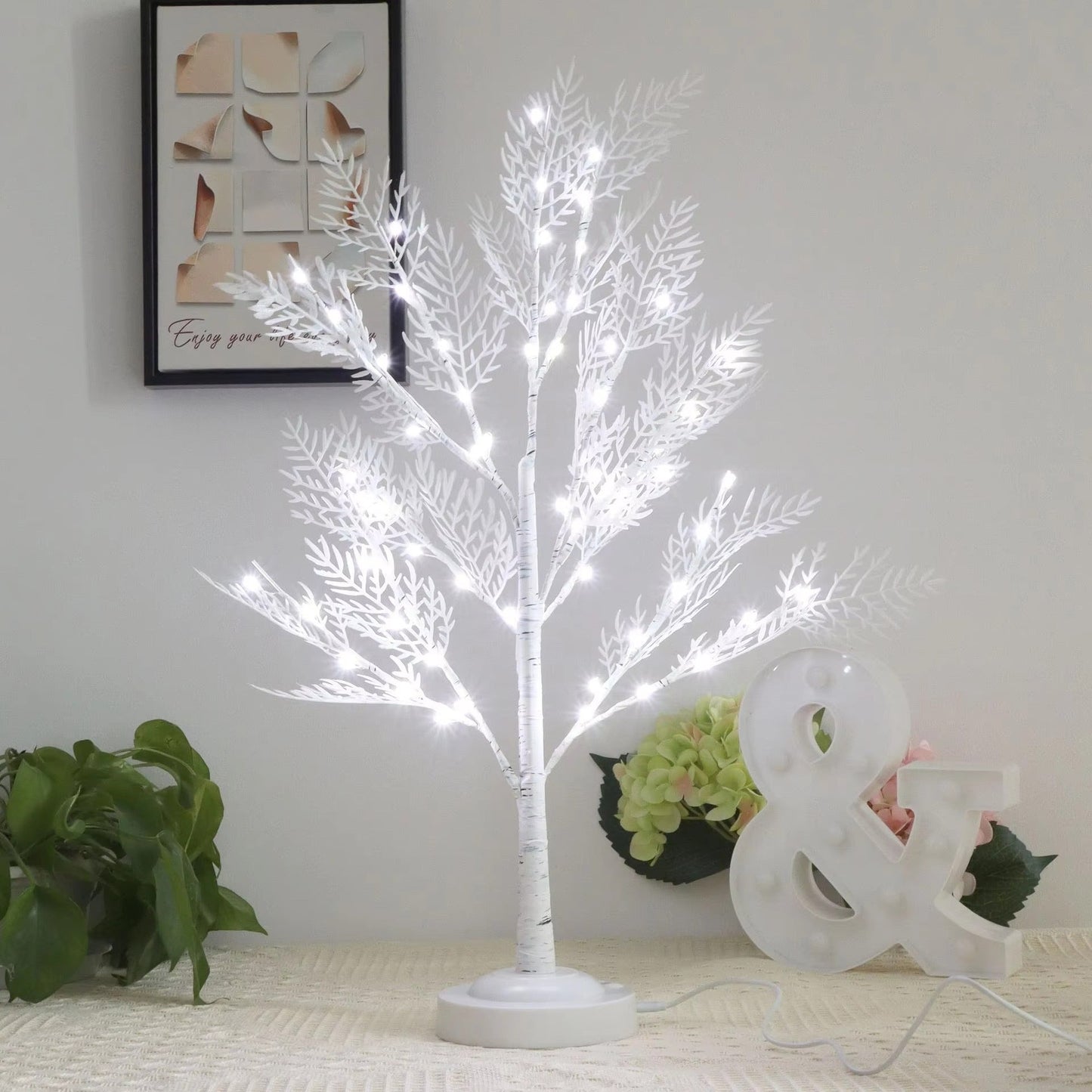 LED Light Coral Tree Lamp