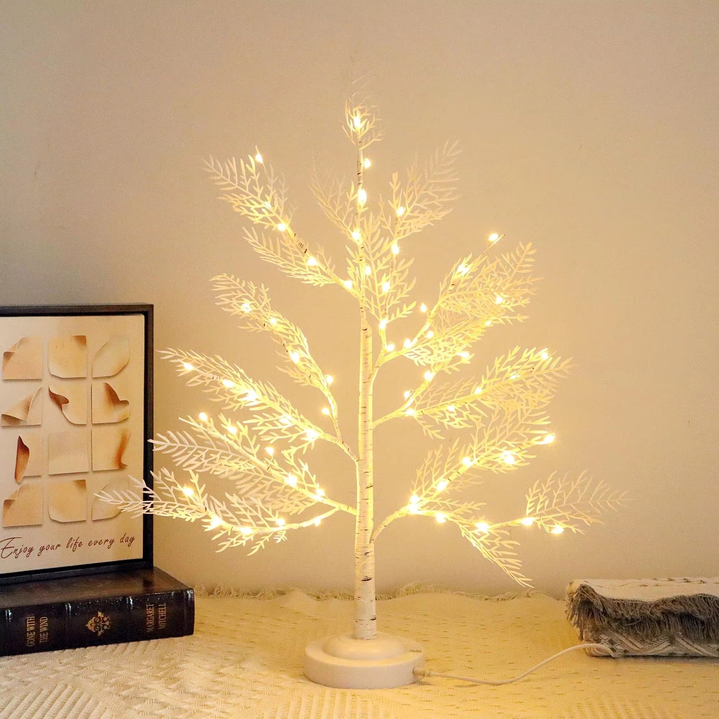 LED Light Coral Tree Lamp