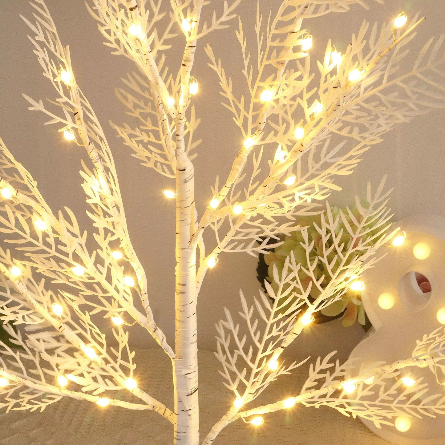 LED Light Coral Tree Lamp