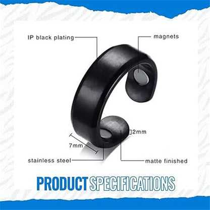 GlucoEase™ Magnetic Therapy Blood Sugar Ring