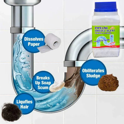 Pipeline Dredge Agent Low Temperature Formula Rapid Bubbling
