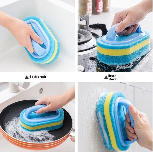 Magic Cleaning Sponge with Handle