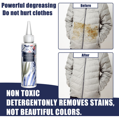Powerful Oil Stain Remover for Clothes