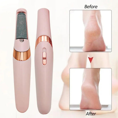 Rechargeable Electric Foot Grinder – Callus Remover & Dead Skin Scrubber for Heels & Feet