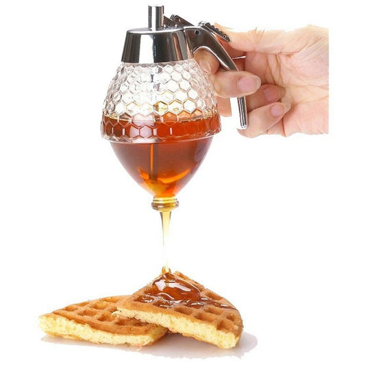 Honey dispenser jar