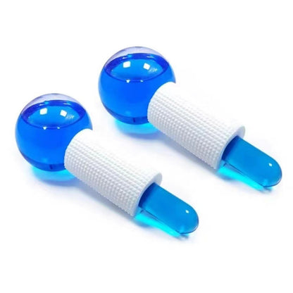 2 PCS Crystal Ice Beauty Balls for Face