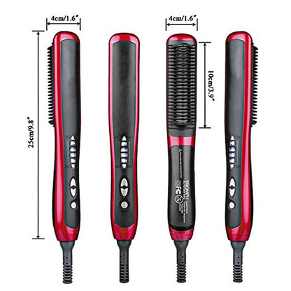 Professional Electric Hair Straightener Brush