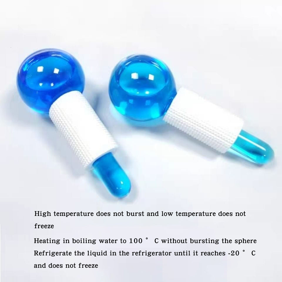 2 PCS Crystal Ice Beauty Balls for Face