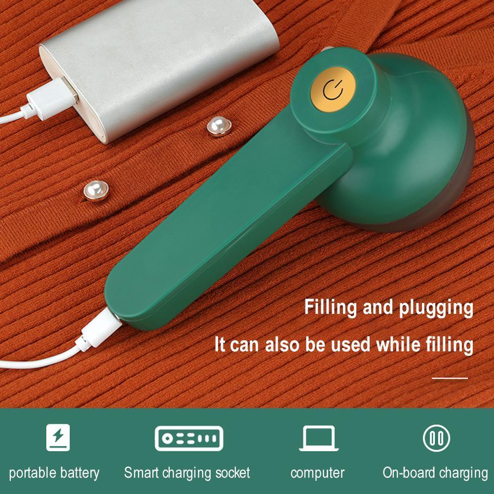 USB & Type-C Rechargeable Lint Fluff Remover
