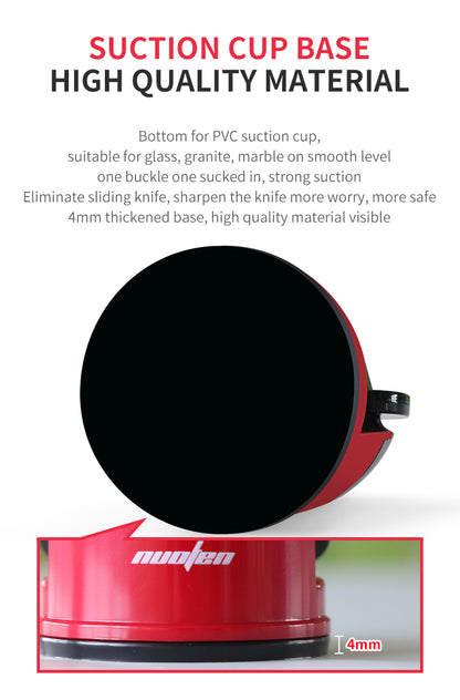 Premium Kitchen Knife Sharpener with Suction Pad