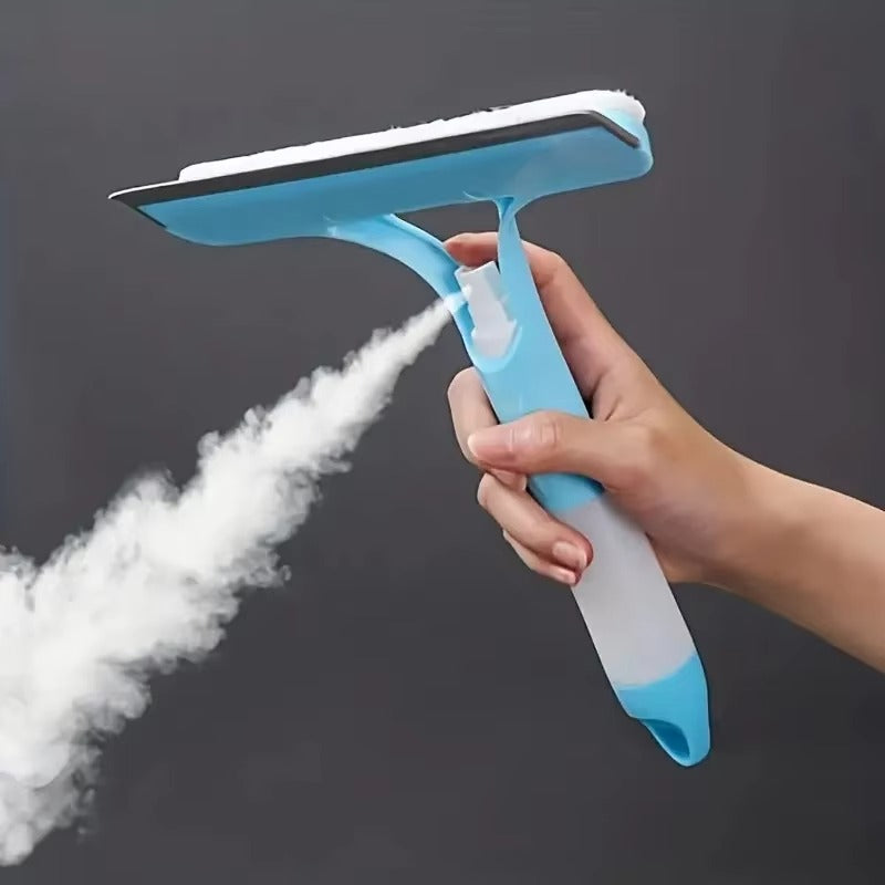 3-in-1 Window Wiper with Spray