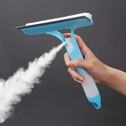 3-in-1 Window Wiper with Spray