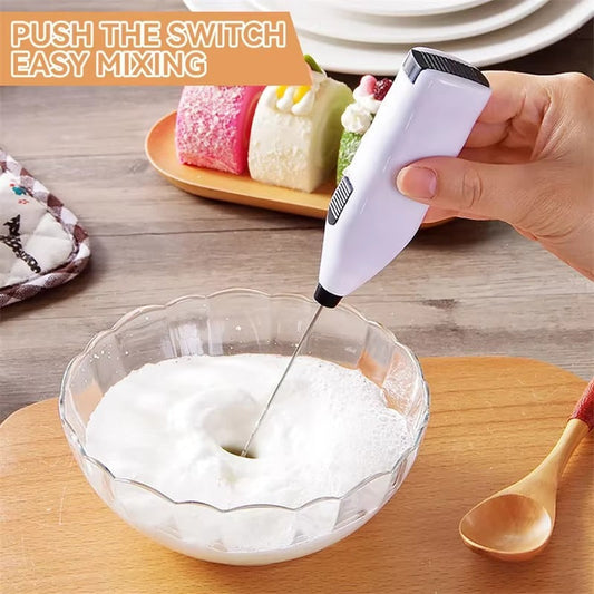 Mini Electric Coffee Beater Egg Frother