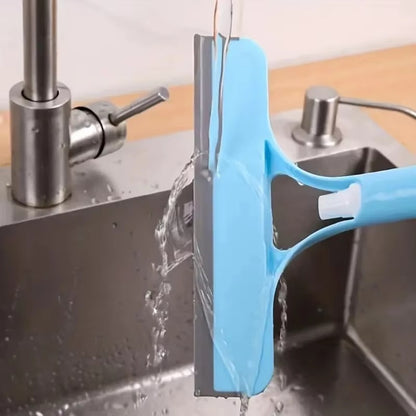 3-in-1 Window Wiper with Spray