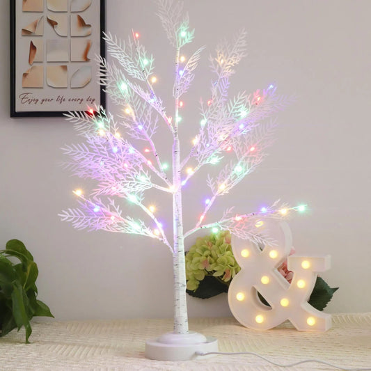 LED Light Coral Tree Lamp