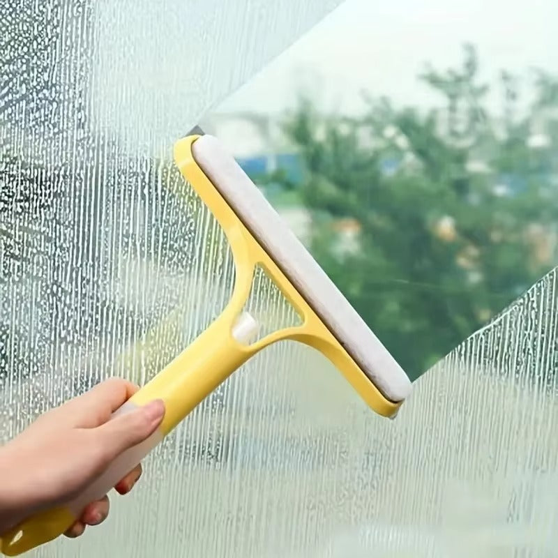 3-in-1 Window Wiper with Spray