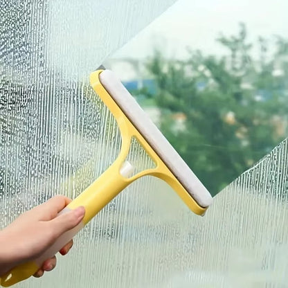 3-in-1 Window Wiper with Spray