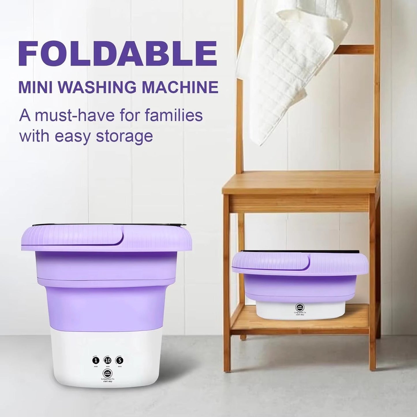 Mini Foldable Washing Machine