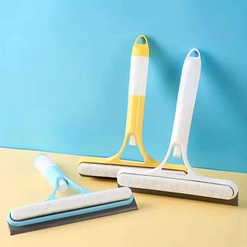 3-in-1 Window Wiper with Spray