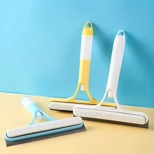 3-in-1 Window Wiper with Spray