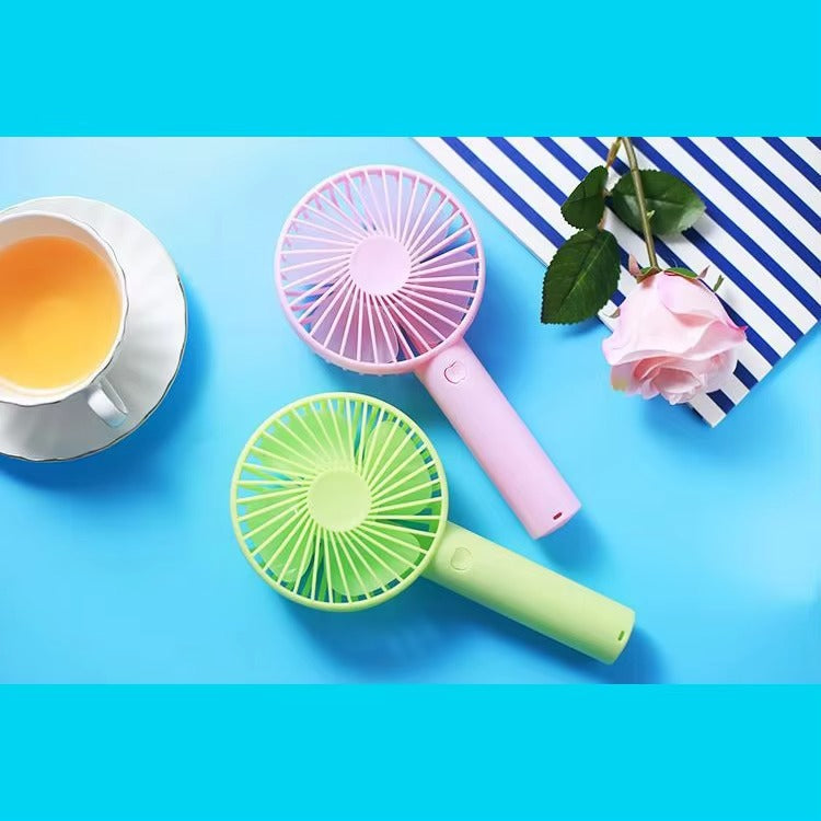 Portable Rechargeable Handheld Fan – with Adjustable Speed
